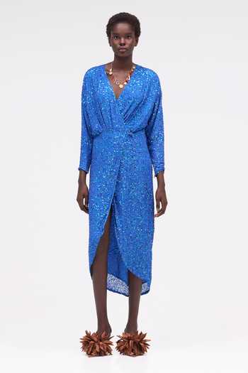 Sruti Dalmia Elara Muse Wrap Dress 