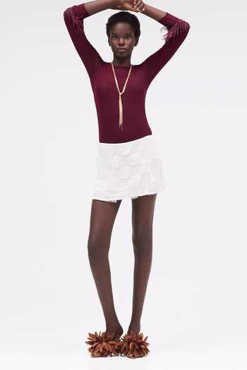 Sruti Dalmia Celestine Hand Embroidered Skirt
