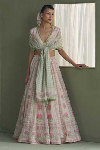 Summer By Priyanka Gupta Lucy Printed Lehenga Set