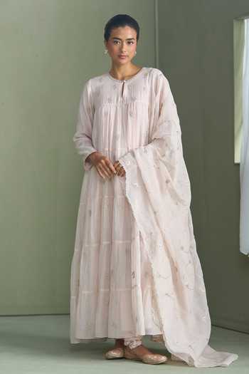 Summer By Priyanka Gupta Clara Dori Embroidered Anarkali Set