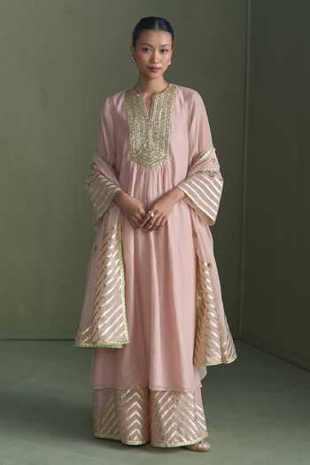 Summer By Priyanka Gupta Freya Embroidered Kaftan Set