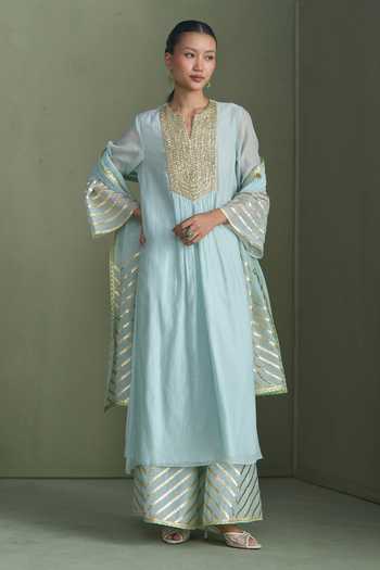 Summer By Priyanka Gupta Freya Yoke Embroidered Kurta Set