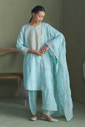 Summer By Priyanka Gupta Clara Dori Embroidered Kurta Pant Set
