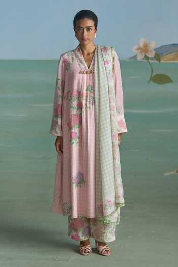 Summer By Priyanka Gupta Lucy Floral Print Kurta Set