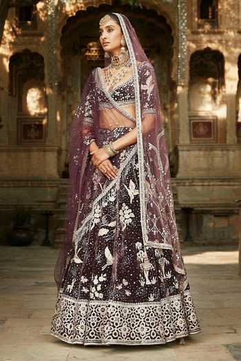 MATSYA The Masai Night Sky Lehenga Set