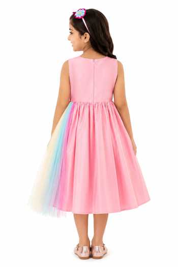 A Little Fable Rainbow Fun Dress 