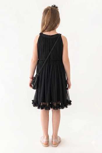A Little Fable Black Loire Dress 