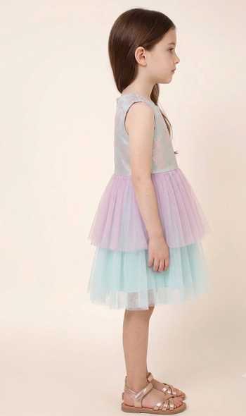 A Little Fable Blue Polyester Summer Shrub Dress Online at Aza Fashions A Little Fable_Blue Polyester Summer Shrub Dress _Online_at_Aza_Fashions