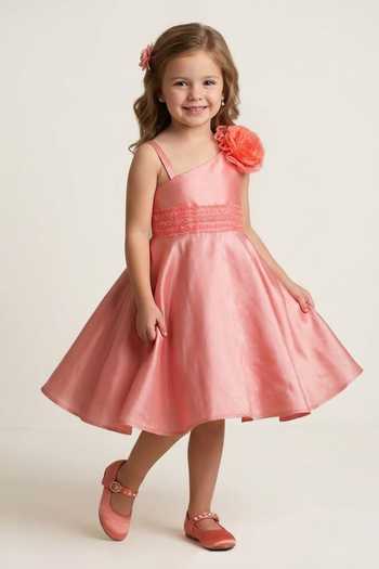 A Little Fable Off Shoulder Flared Dress 