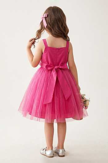 A Little Fable Tulip Ruffle Dress 