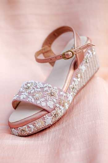 Around Always Savera Rose Gold Sandals