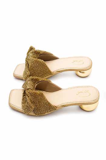Soleart_Gold Fairy Toe Heels _Online_at_Aza_Fashions