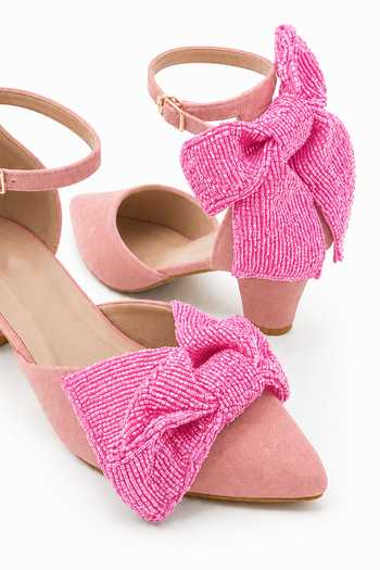 Shop Soleart Pink Bohme Blush Pointed-toe Heels Online at Aza Fashions Shop_Soleart_Pink Bohme Blush Pointed-toe Heels _Online_at_Aza_Fashions