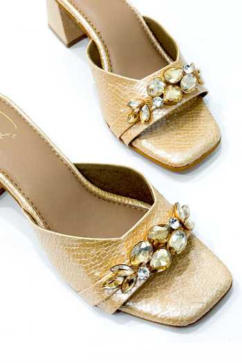 Soleart Gold Radiant Luxe Vegan Leather Heels Online at Aza Fashions Soleart_Gold Radiant Luxe Vegan Leather Heels _Online_at_Aza_Fashions