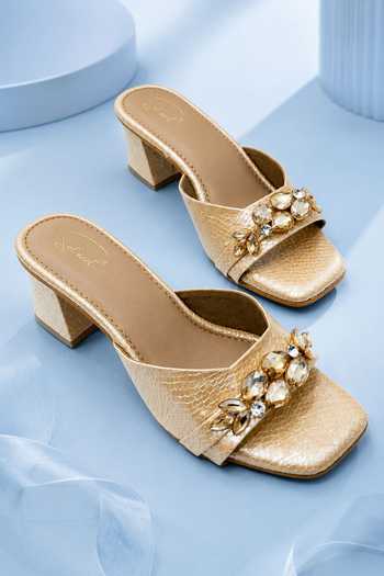 Soleart Radiant Luxe Vegan Leather Heels 