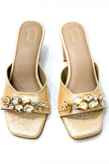 Soleart Radiant Luxe Vegan Leather Heels 