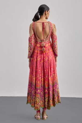 RI.Ritu Kumar Printed Anarkali Set