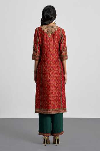RI.Ritu Kumar Bagh Print Kurta Set 
