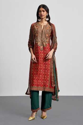 RI.Ritu Kumar Bagh Print Kurta Set 