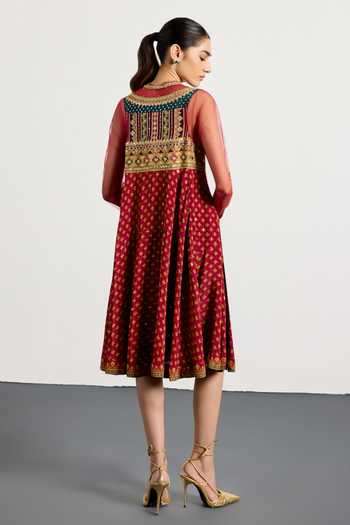 RI.Ritu Kumar Gulzar Garden Print Dress 