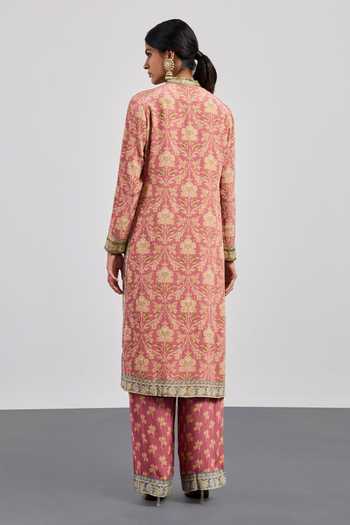 RI.Ritu Kumar Yoke Embroidered Kurta Set 