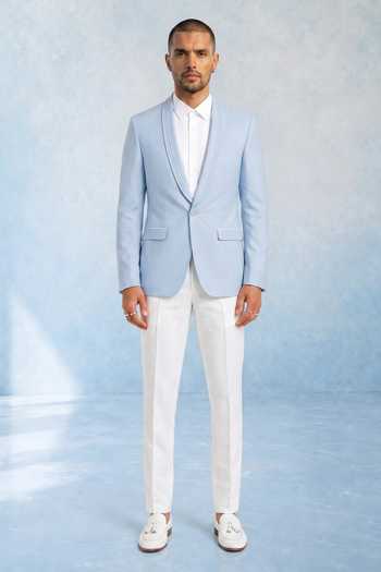 Bubber Couture Off White Wool Kiro Classic Trouser at Aza Fashions Bubber Couture_Off White Wool Kiro Classic Trouser _at_Aza_Fashions