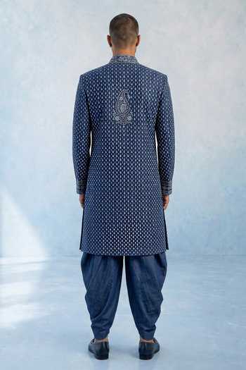 Bubber Couture Helios Trellis Embroidered Sherwani 