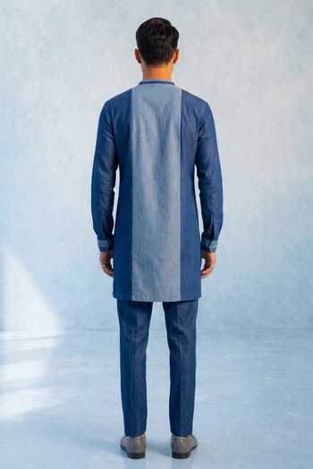Bubber Couture Joshua Colorblock Kurta Set 
