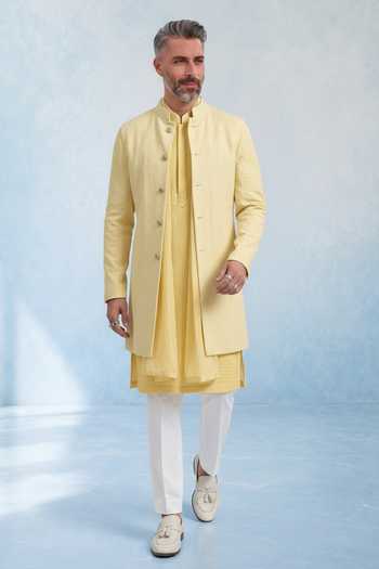 Bubber Couture Solaris Starrio Embroidered Sherwani Jacket 