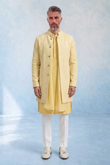 Bubber Couture Solaris Starrio Embroidered Sherwani Jacket 