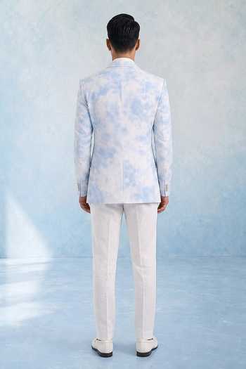 Bubber Couture Airen Tie Dye Pattern Blazer 