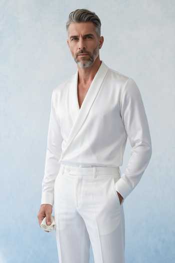 Bubber Couture Auric Draped Shirt 