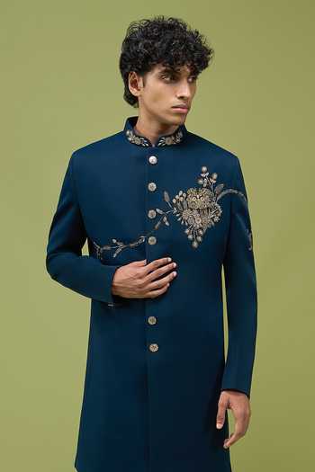 Arihant Rai Sinha Embroidered Sherwani & Pant Set