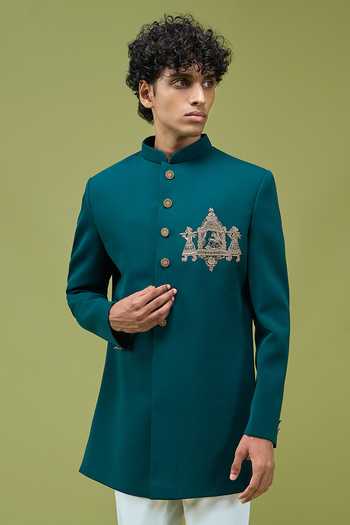 Arihant Rai Sinha Embroidered Sherwani & Pant Set