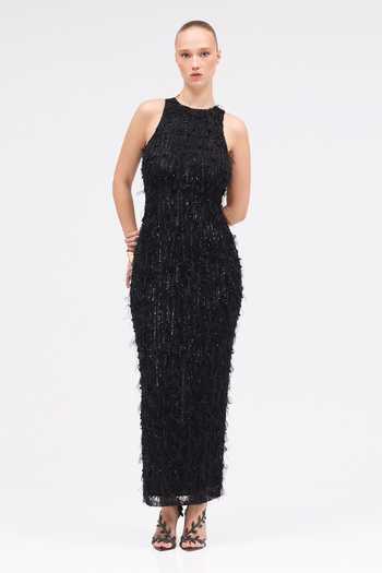 Sruti Dalmia Celestine Aura Hand Embroidered Dress 
