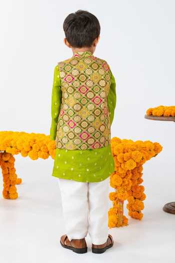 JILMIL DREAMWEAR Floral Pattern Bundi Set 