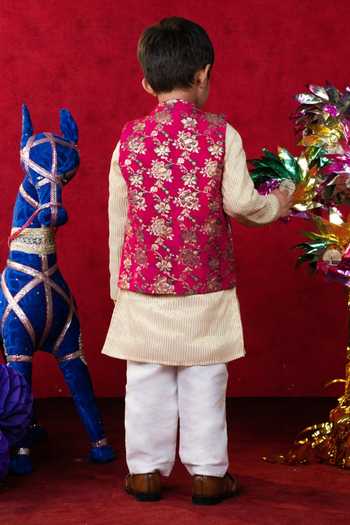 JILMIL DREAMWEAR Floral Pattern Bundi Set 