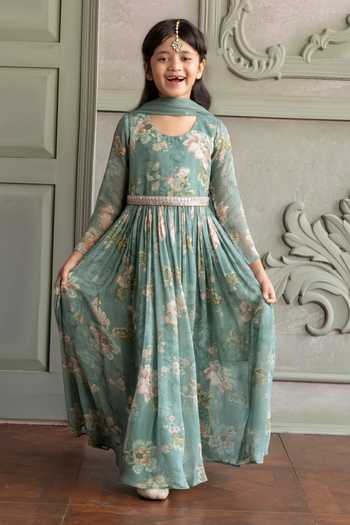Kalista Sanya Printed Anarkali With Dupatta 