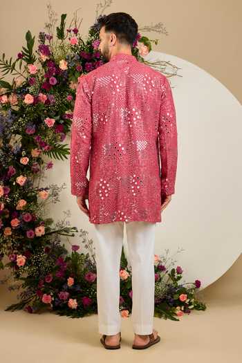 Kasbah Mirror Embellished Kurta 