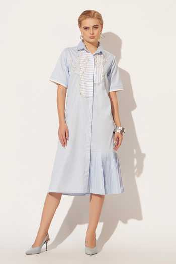 Linetribe Nyra Hand Embroidered Dress 