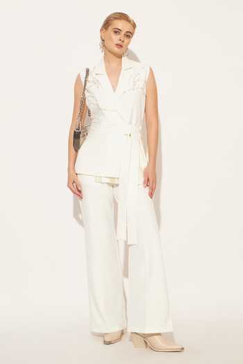 Linetribe Lumis Pleated Waistcoat & Pant Set 