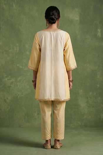 Priya Chaudhary Embellished Kurta & Salwar Set