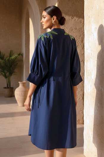 Studio Moda India Eden Yoke Embroidered Dress