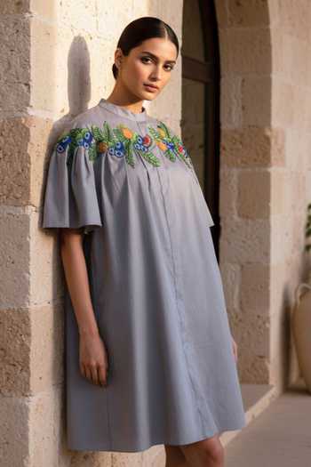 Studio Moda India The Orchard Embroidered Dress