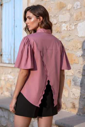 Studio Moda India Melon Watermelon Embroidered Shirt