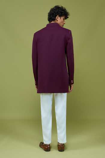 Arihant Rai Sinha Embroidered Sherwani & Pant Set 