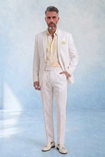 Buy Bubber Couture Off White Wool Zyric Straight Fit Trouser Online at Aza Fashions Buy_Bubber Couture_Off White Wool Zyric Straight Fit Trouser _Online_at_Aza_Fashions