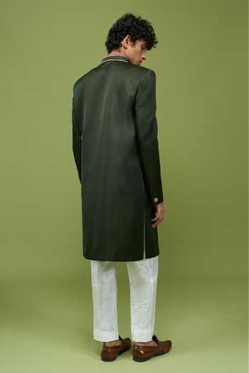 Arihant Rai Sinha Embroidered Sherwani & Pant Set