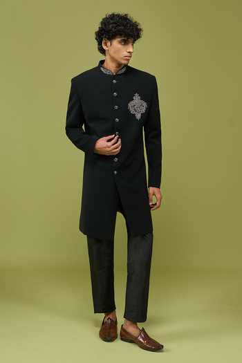 Arihant Rai Sinha Embroidered Sherwani & Pant Set