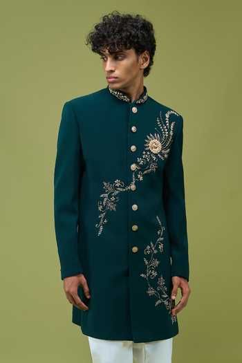 Arihant Rai Sinha Embroidered Achkan & Pant Set